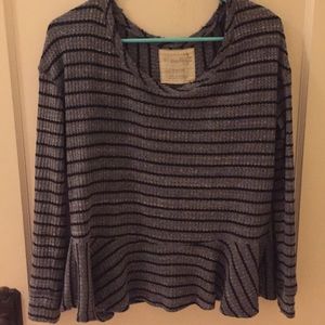 We the free striped long sleeve